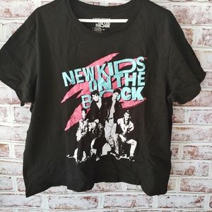 New kids on the block crop top